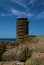 German Bunker - La Corbiere in Jersey Royalty Free Stock Photo