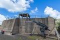 German bunker and 88 mm gun