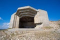 German bunker from the Second World War and the Atlantic Ocean