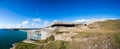 German bunker from the Second World War and the Atlantic Ocean