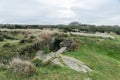 German bunkers of Longues sur Mer. Normandy, France Royalty Free Stock Photo