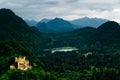 German castle with beautiful nature view Royalty Free Stock Photo