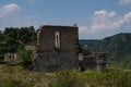 German castle ruin called Rheinfels