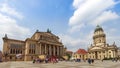 German Cathedral Concert Hall Gendarmenmarkt Square Berlin Royalty Free Stock Photo