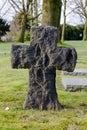 German cemetery friedhof in flanders fields menen belgium Royalty Free Stock Photo