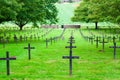 A German cemetery of world war one in France Royalty Free Stock Photo