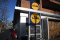 German chain food market Lidl in danish capital. Copenhagen