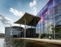 German Chancellery (Bundeskanzleramt) Building near Reichstag Royalty Free Stock Photo