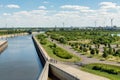 German channel near magdeburg from mittelland canal to Rothensee