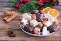 German Christmas cookies Royalty Free Stock Photo