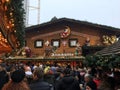 German Christmas Market in Birmingham, UK