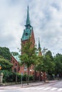 German church in Helsinki, Finland Royalty Free Stock Photo