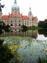 German city hall nature castle