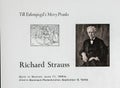 German composer Richard Strauss