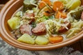 German Kohlsuppe Royalty Free Stock Photo