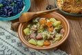 German Kohlsuppe Royalty Free Stock Photo