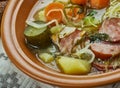 German Kohlsuppe Royalty Free Stock Photo