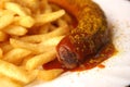 German Currywurst Royalty Free Stock Photo