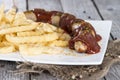 German Currywurst Royalty Free Stock Photo