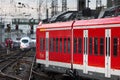 German db trains near cologne germany