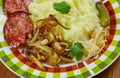 German dish Himmel und Erde