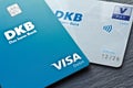 german DKB VISA debit cards editorial