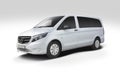 Mercedes-Benz Vito van isolated on white background Royalty Free Stock Photo