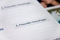 German Facebook Royalty Free Stock Photo