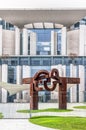 German Federal Chancellery Royalty Free Stock Photo