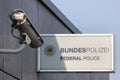 German federal police sign