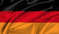 German Flag - Germany Royalty Free Stock Photo