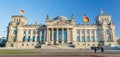 German Flag with Reichstag