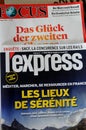 GERMAN FOCU AND FRENCH L`EXPRESS NEWS MAGAZINES
