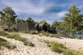 German fortifications Royalty Free Stock Photo