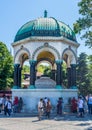 German Fountain at the Hippodrome in Istanbul, Turkey.