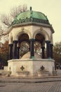 German Fountain from Istanbul, Turkey