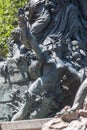 German Fountain is monumental fountain located in Parque Forestal in Santiago Chile Royalty Free Stock Photo