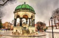 German Fountain on Sultanahmet Square in Istanbul