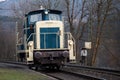 German freight train locomotive Royalty Free Stock Photo