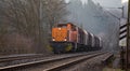 German freight train Royalty Free Stock Photo