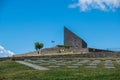 The German Futa Pass Cemetery in Italy Royalty Free Stock Photo