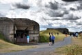 German gun batterie of Longues Royalty Free Stock Photo