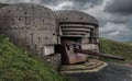 The German gun battery of Longues-sur-Mer Royalty Free Stock Photo