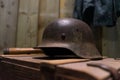 German helmet Royalty Free Stock Photo