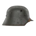 German Helmet WWI Stahlhelm M1916 Royalty Free Stock Photo