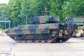 German infantry fighting vehicle on a street