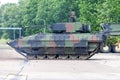 German infantry fighting vehicle on a street Royalty Free Stock Photo