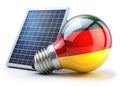 German Innovation in Solar Energy A Sustainable Future Powered by Renewable Resources and Technology Royalty Free Stock Photo