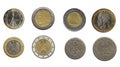 German and italian coins