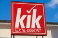 German KiK brand name on a store